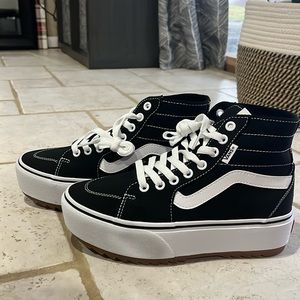 Platform high top vans
